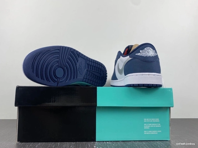 CJ7891-400 Low Jordan 1 Navy SB Midnight 0728